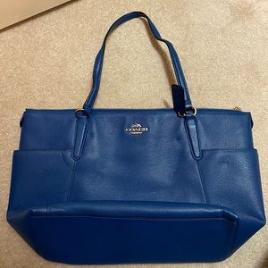 Coach Shoulder Bag…Beautiful Blue!